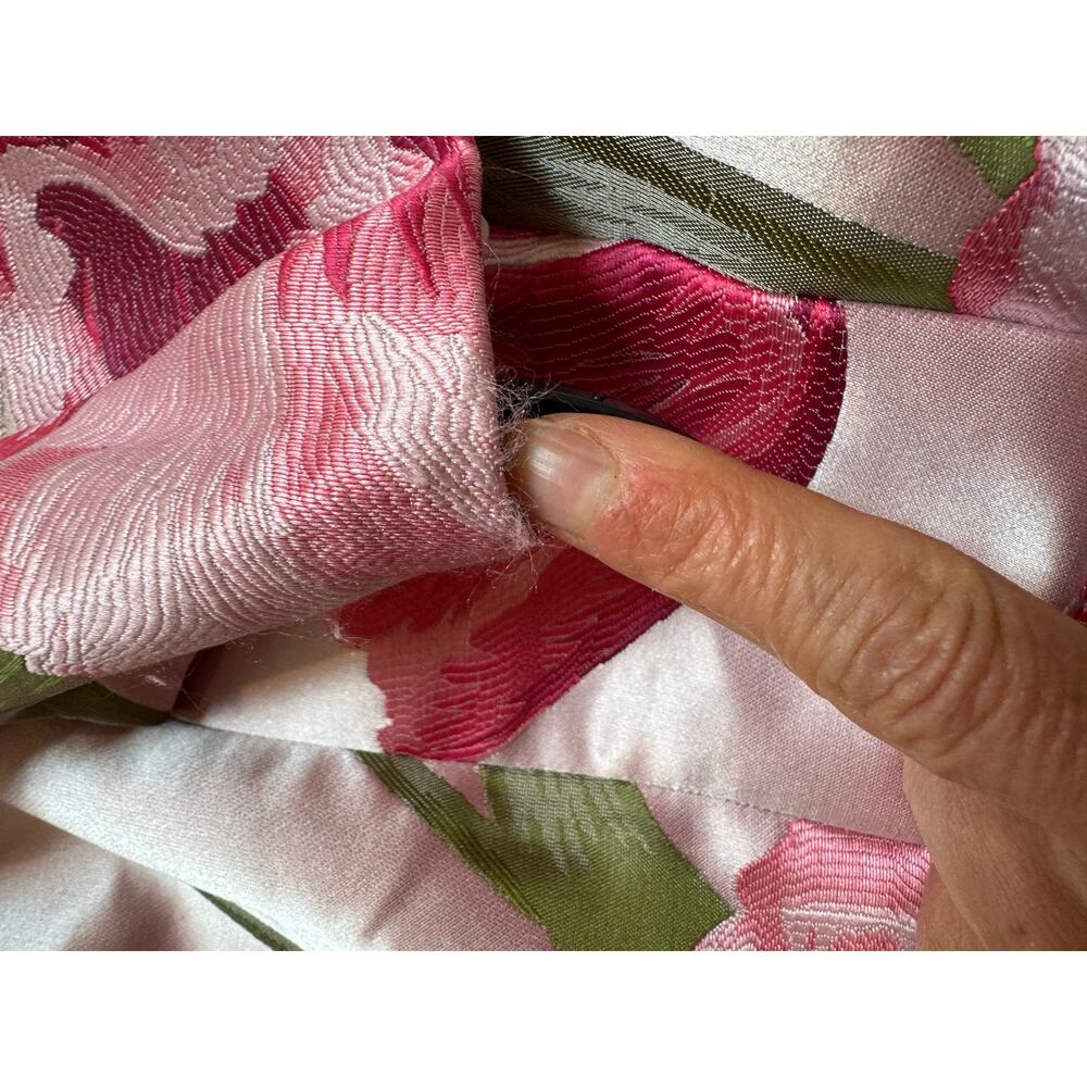 Elegant Kay Unger Farryn Pink Floral Cocktail Midi Dress Size 10 (New) - Picture 8 of 8